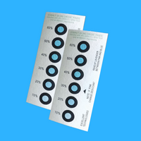 6 Dots 10%-60% Vacuum Package Humidity Indicator Label