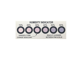 Measuring Humidity Indicator Card