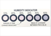 Cobalt Chloride Humidity Indicator Card 