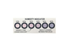 6 Dots Moisture Humidity Indicator Card