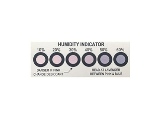 Six Dots Moisture Indicator Card/Humidity Indicator Label