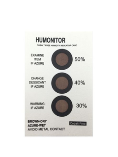 Customize Your Logo Humidity Indicator Sheet/HIC Cards